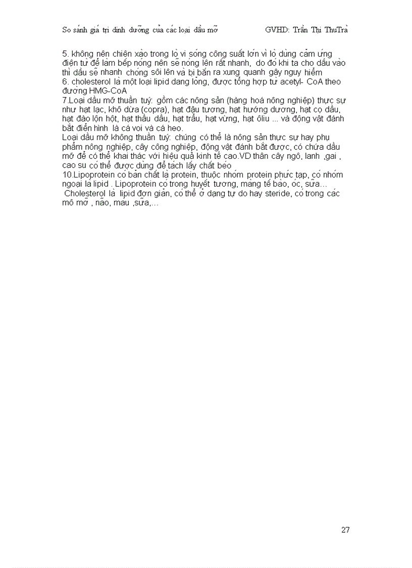 image for page So sánh giá trị dinh dưỡng của các loại dầu