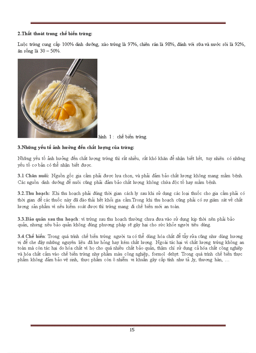 image for page So sánh giá trị dinh dưỡng của các loại trứng