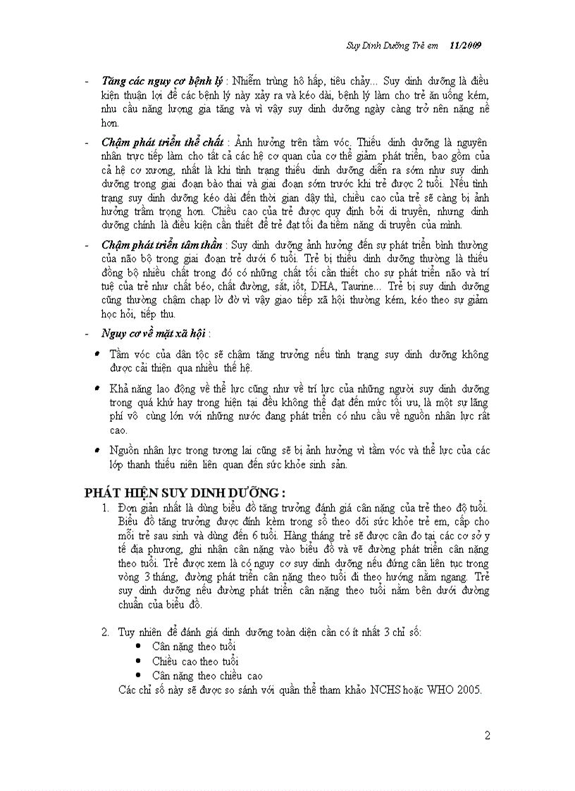 image for page Suy dinh dưỡng trẻ em