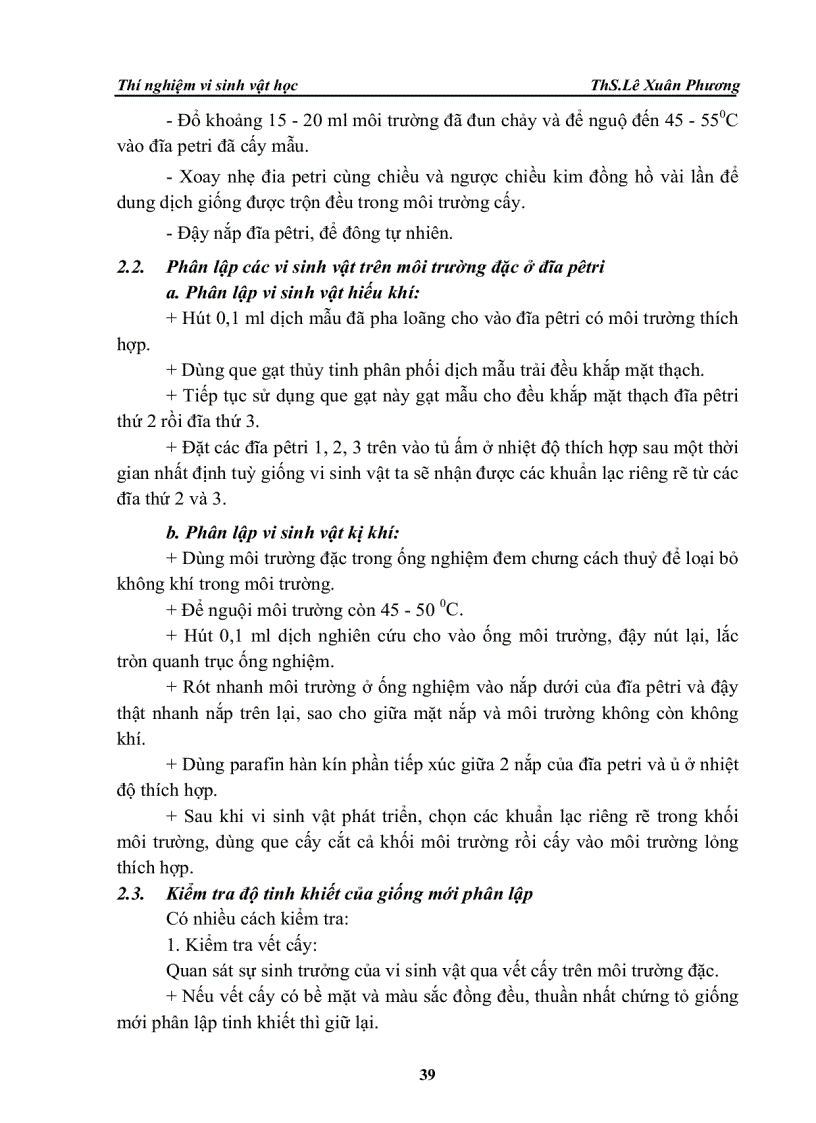 image for page Thi nghiệm vi sinh