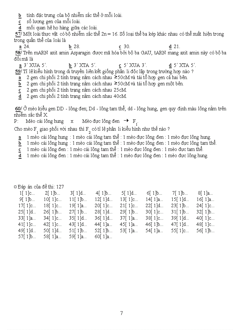 image for page Thi thu dai hoc mon sinh thtt