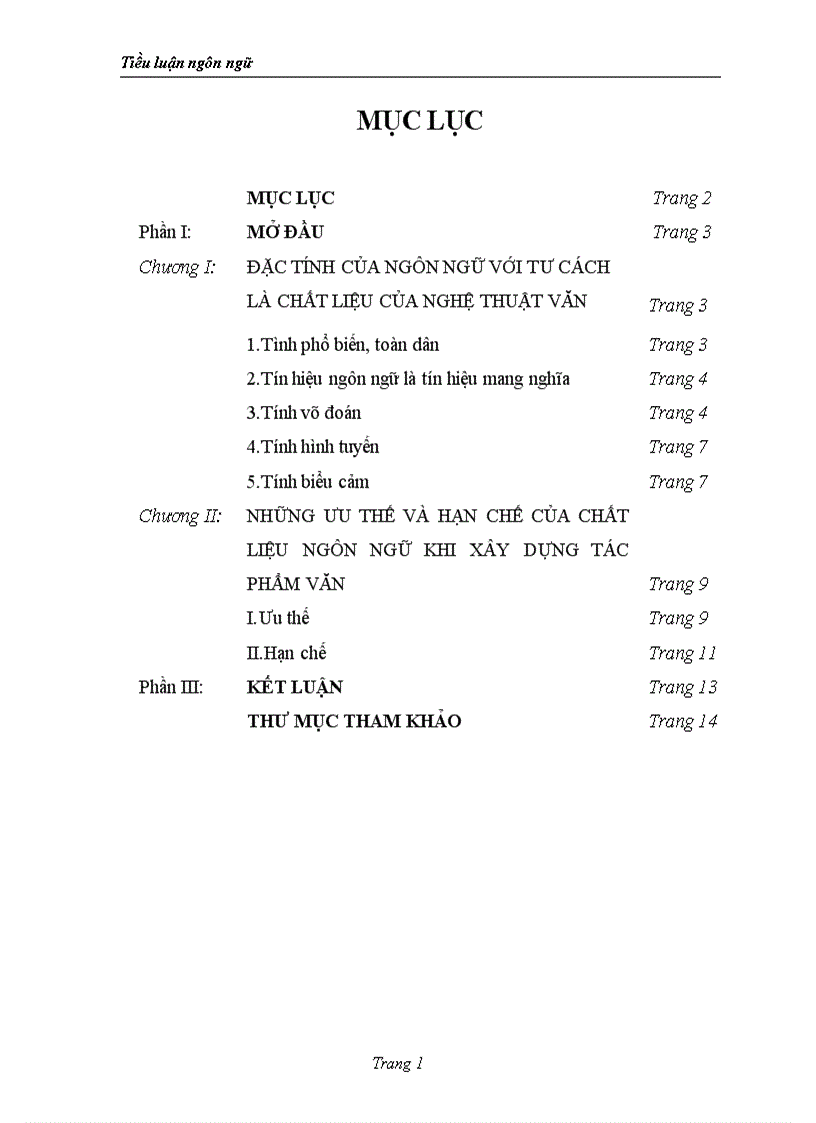 image for page Tiểu luận ngôn ngữ