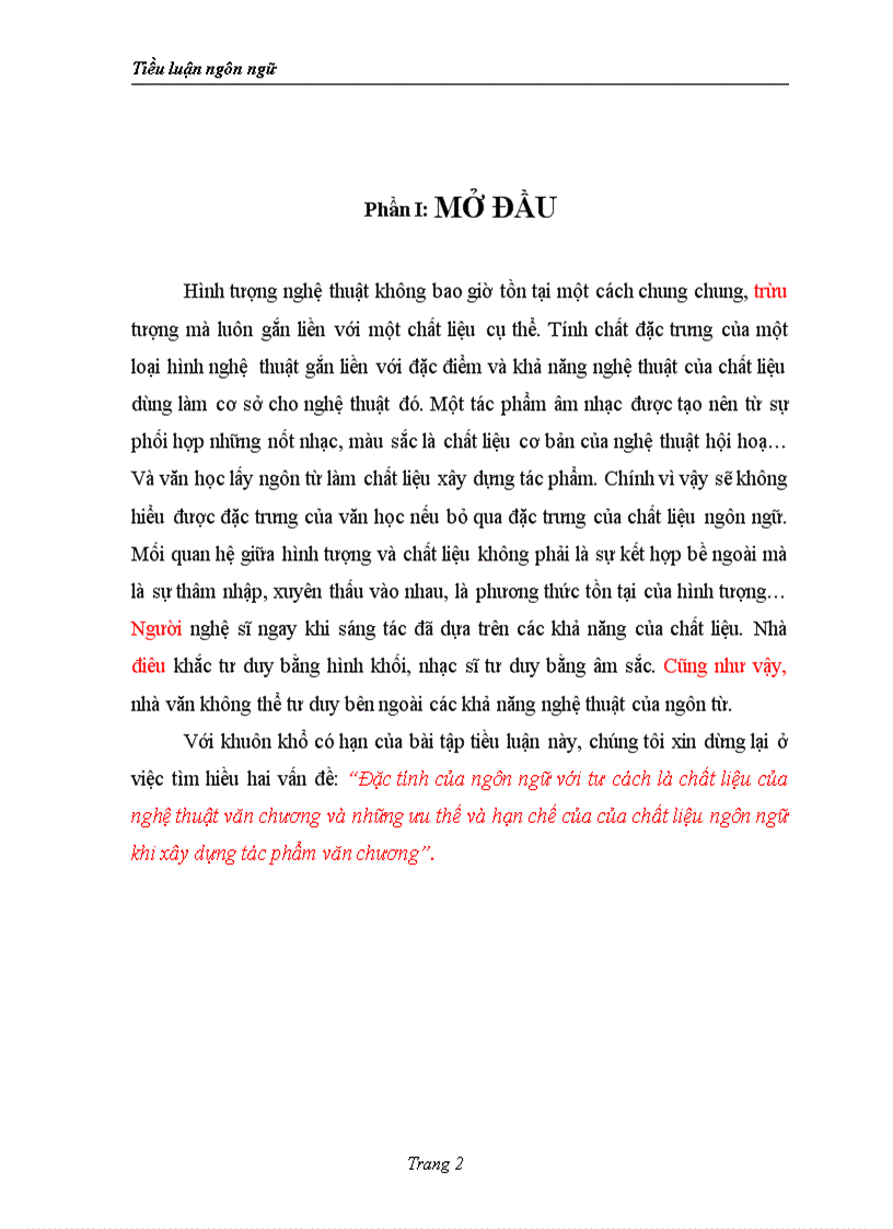 image for page Tiểu luận ngôn ngữ