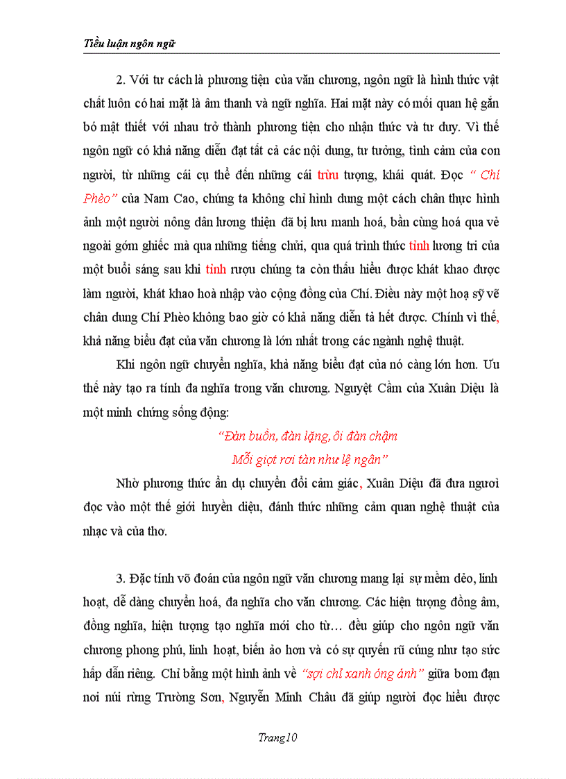 image for page Tiểu luận ngôn ngữ