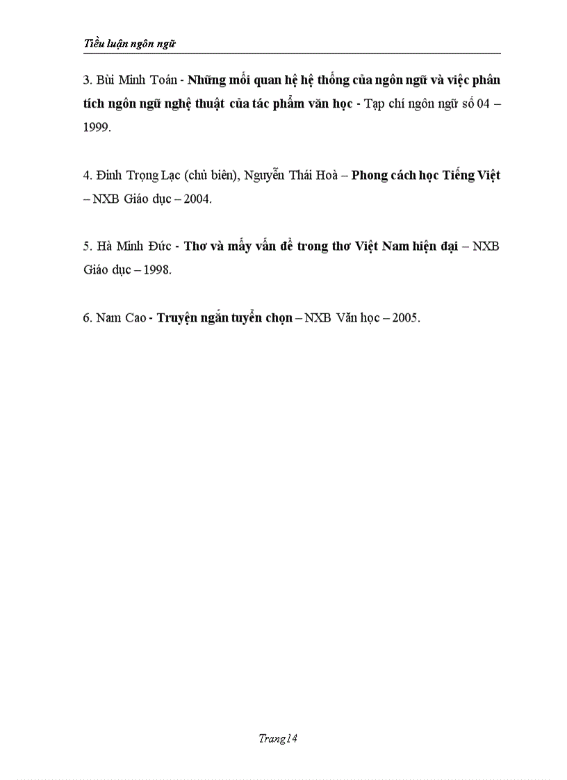 image for page Tiểu luận ngôn ngữ