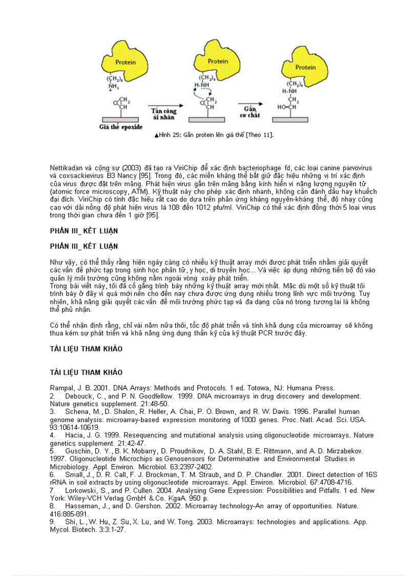 image for page Ứng dụng các kỹ thuật array trong lĩnh vực môi trường