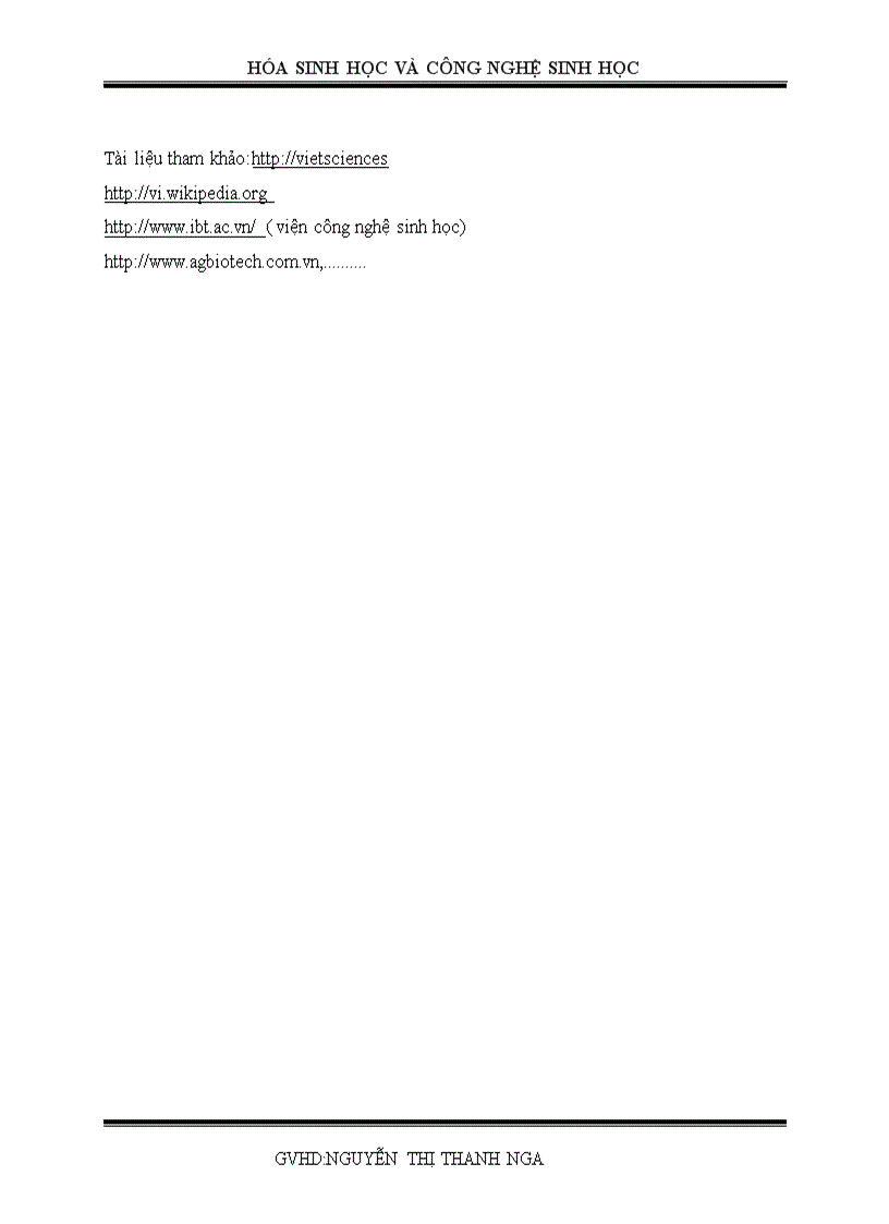 image for page Ứng dụng của hoá sinh học trong lĩnh vực công nghệ sinh học