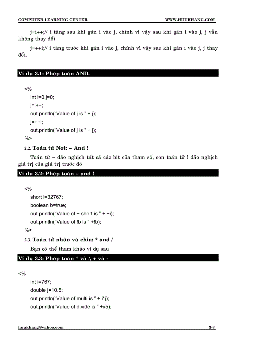 image for page 18 đieu can ban ve JSP