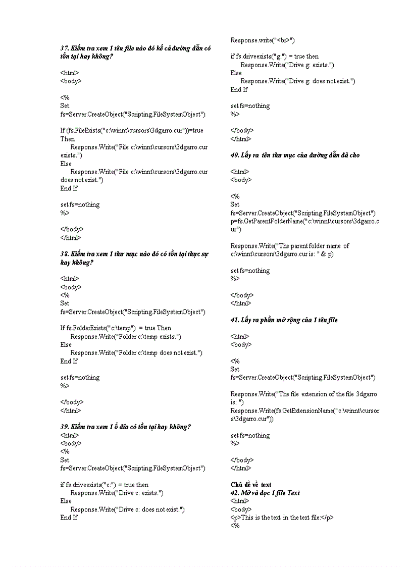 image for page 50 bài tập ASP cho người mới học