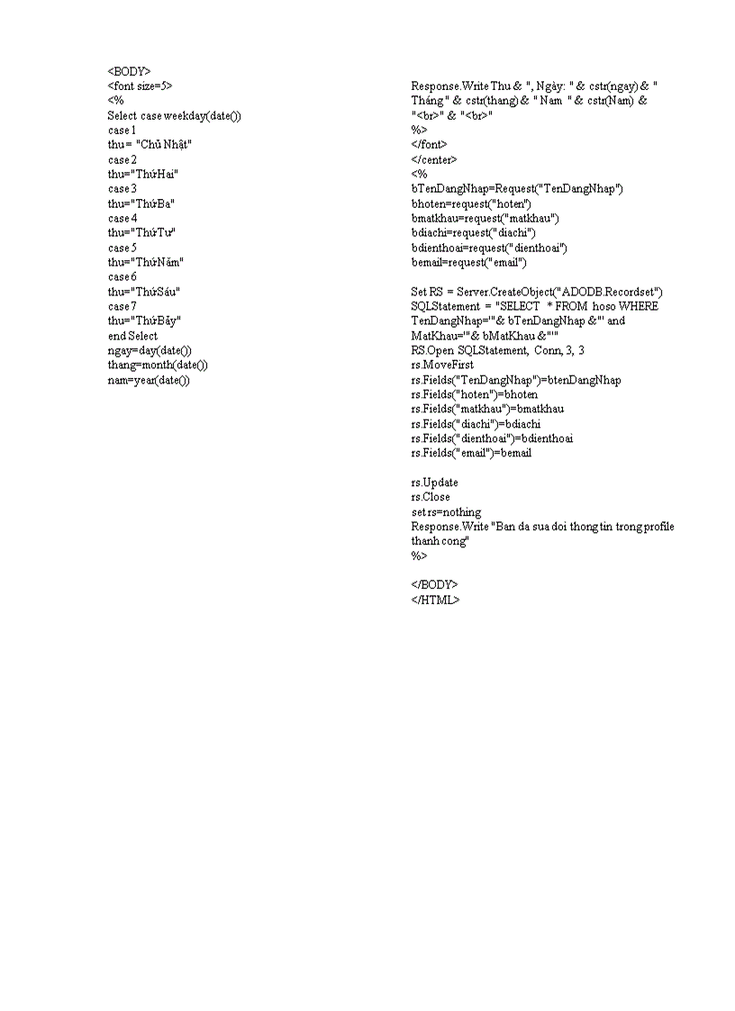 image for page 50 bài tập ASP cho người mới học