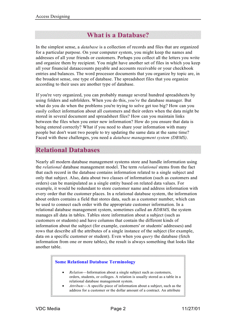 image for page Access designing