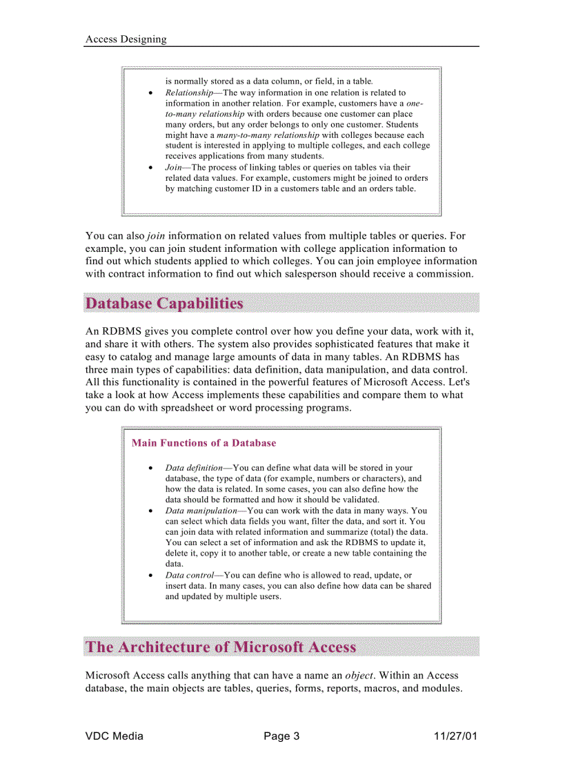 image for page Access designing