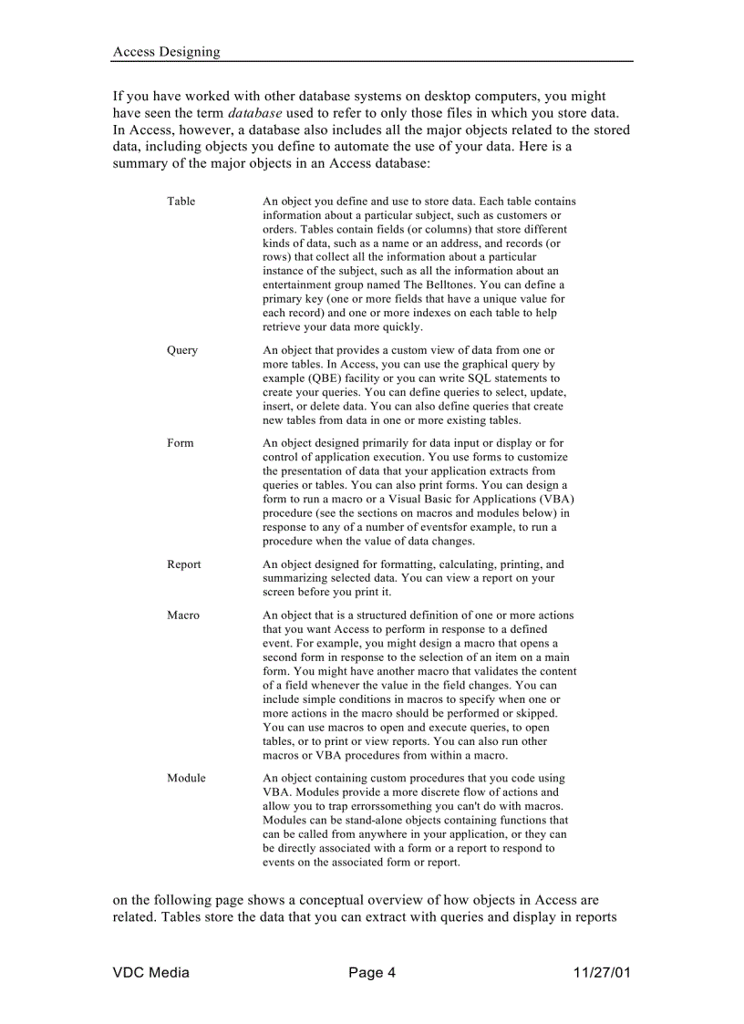 image for page Access designing