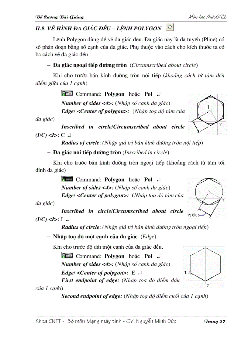 image for page Bài giảng autocad 2004