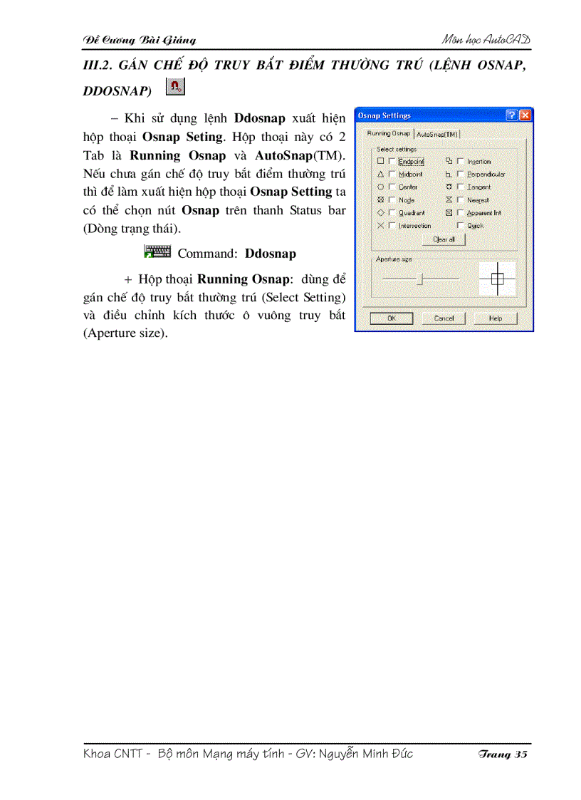 image for page Bài giảng autocad 2004
