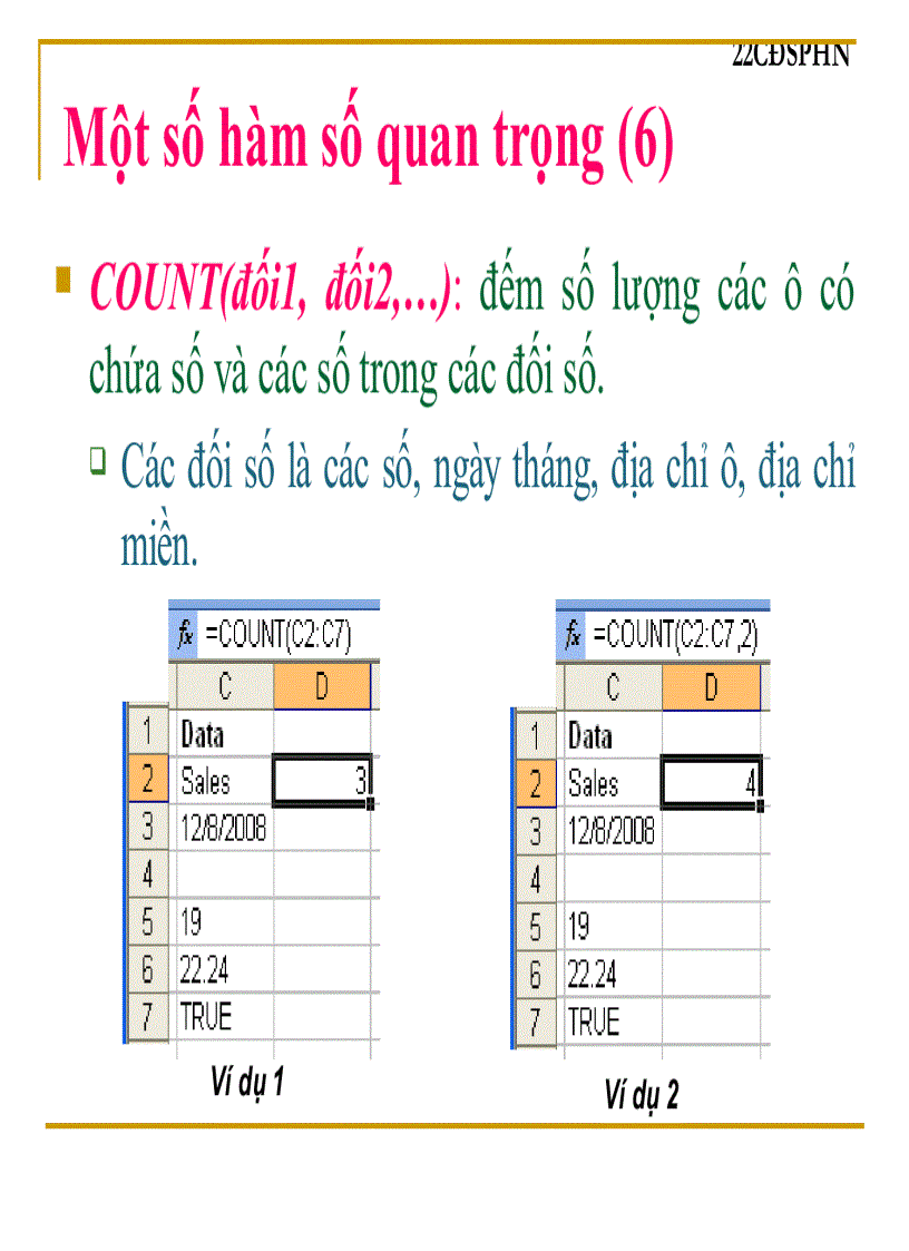 image for page Bai giang Excel