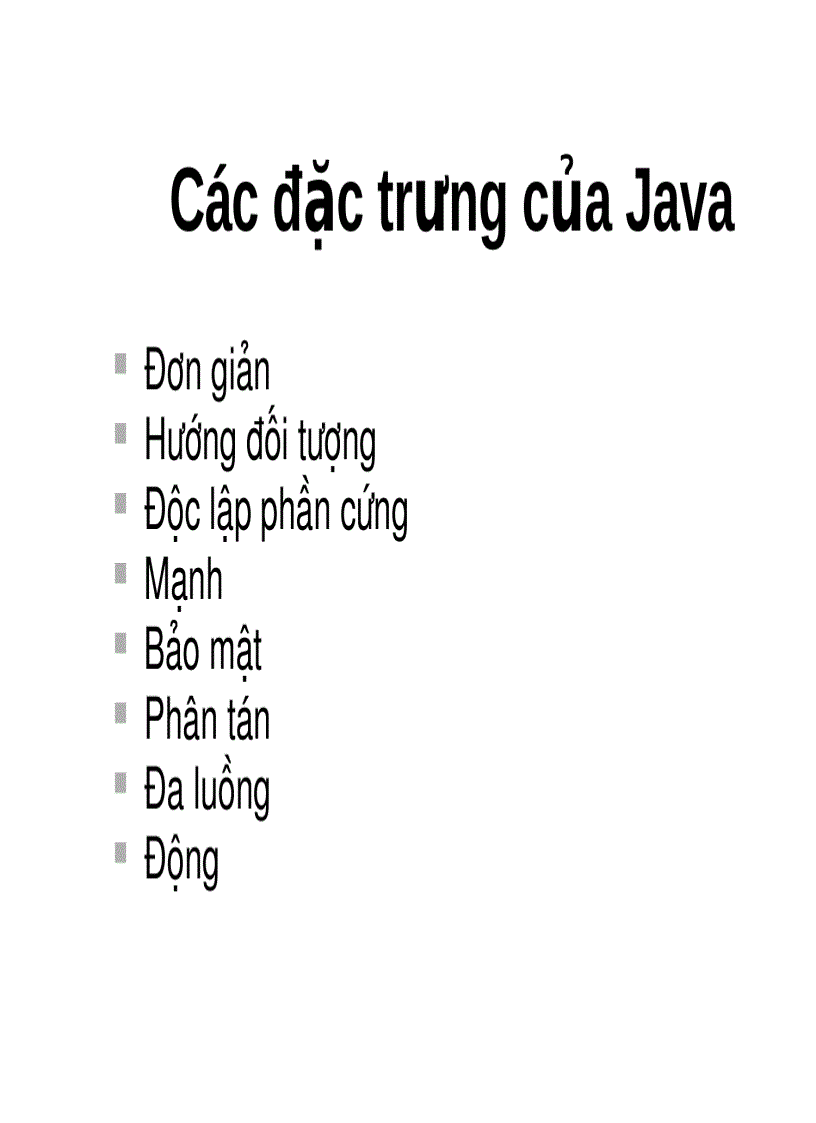 Bài giảng lập trình Java