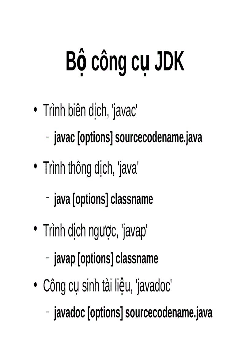 image for page Bài giảng lập trình Java