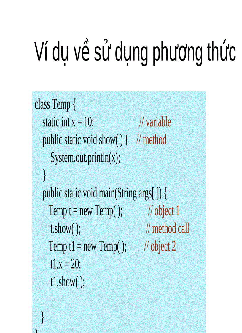 image for page Bài giảng lập trình Java