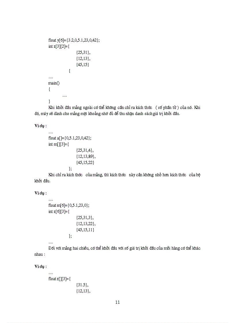 image for page Bài giảng ngôn ngữ lập trình C