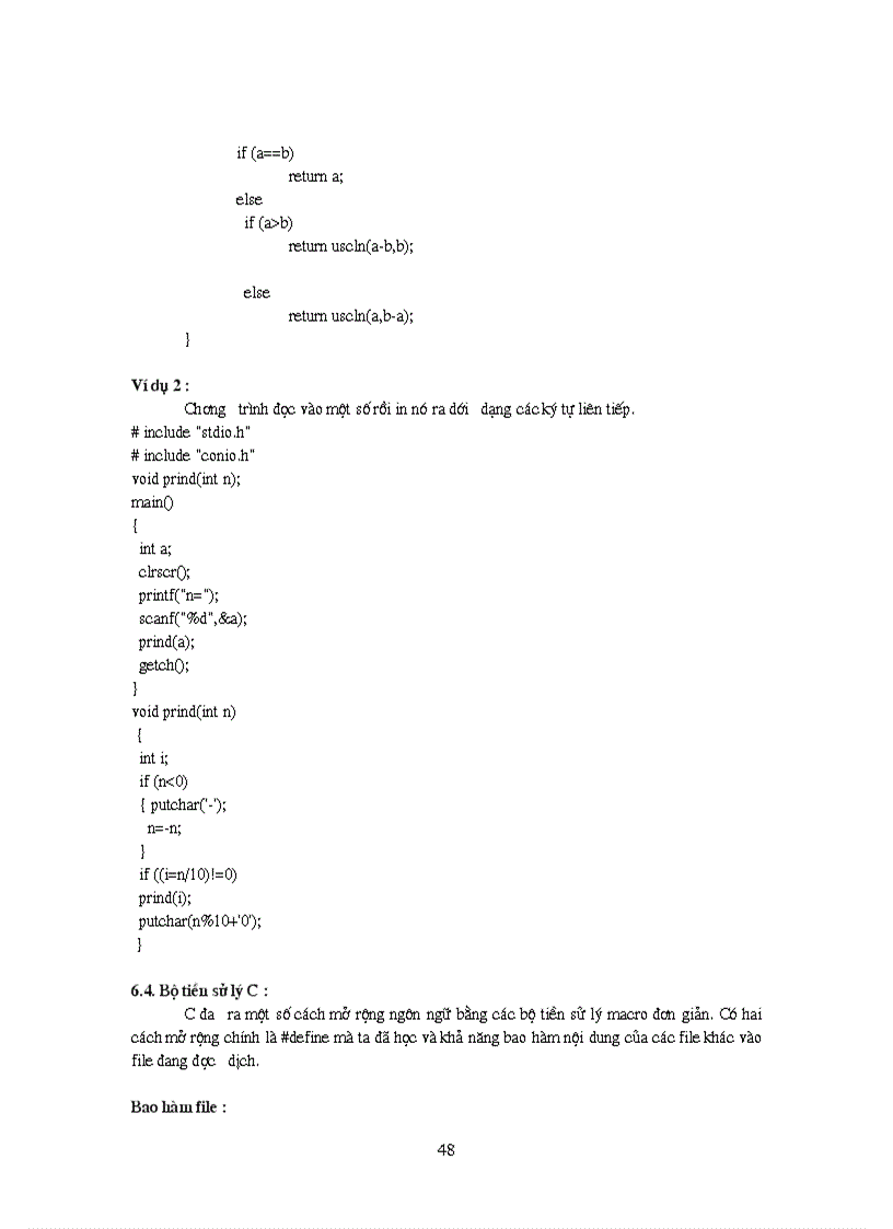 image for page Bài giảng ngôn ngữ lập trình C