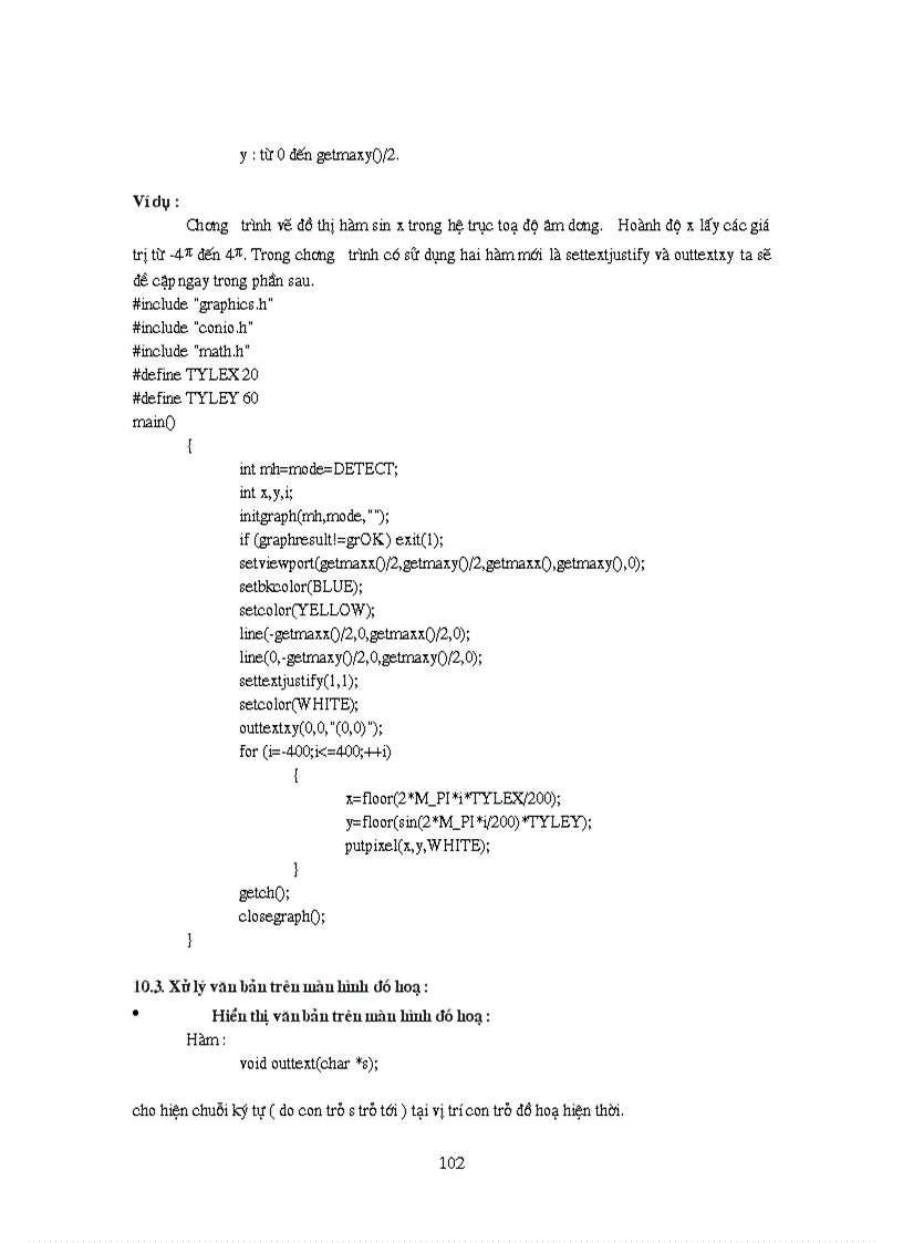 image for page Bài giảng ngôn ngữ lập trình C