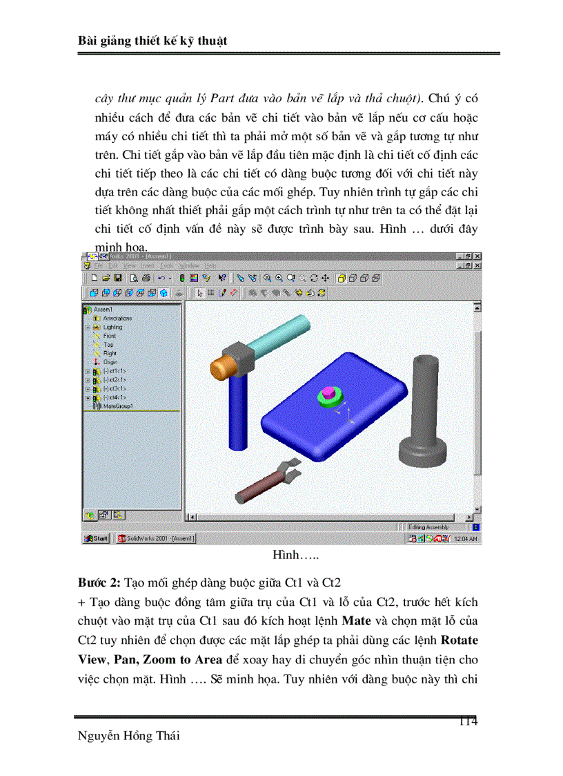 image for page Bai giang SOLIDWORK02 chuong 10