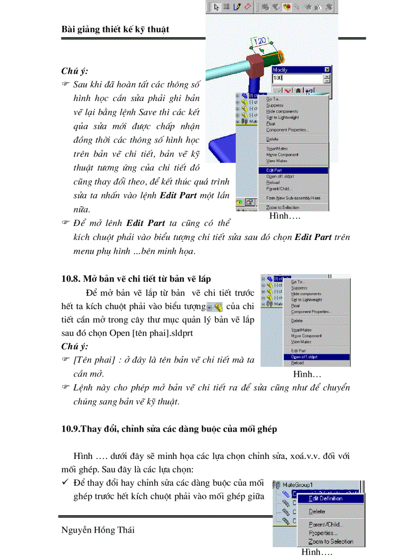 image for page Bai giang SOLIDWORK02 chuong 10