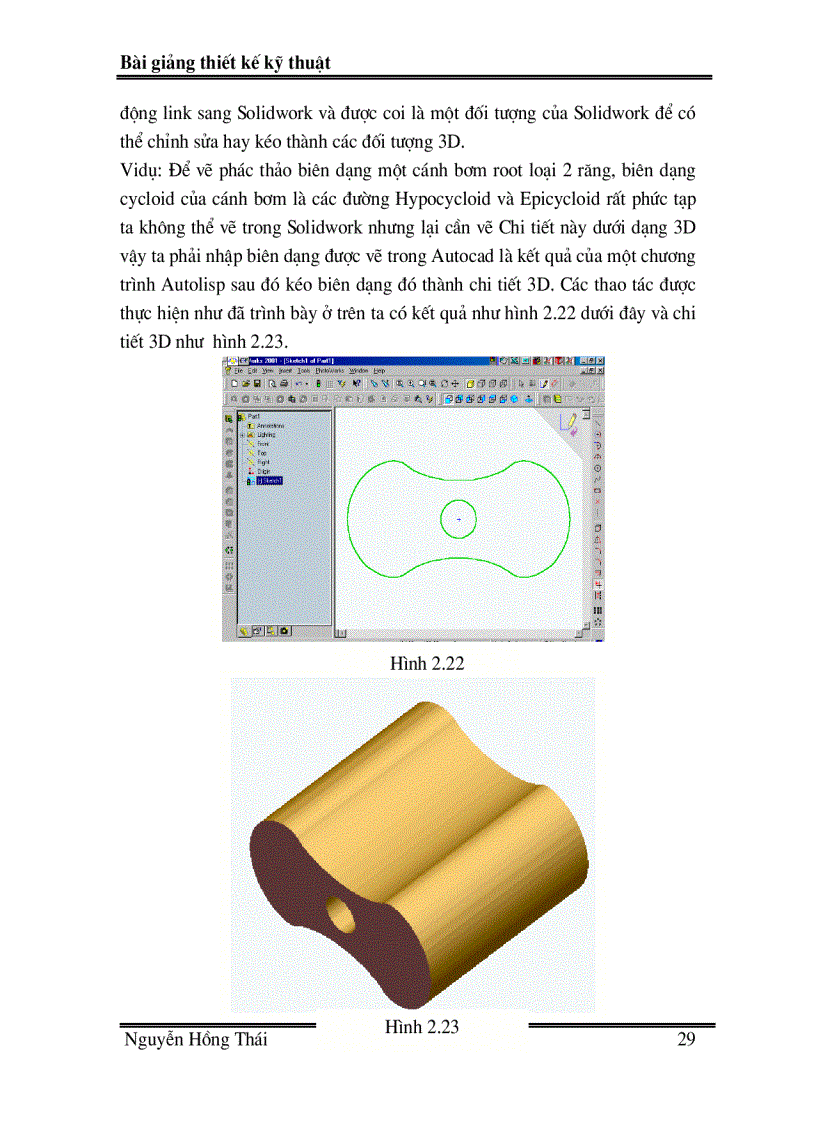 image for page Bai giang SOLIDWORK02 chuong 2