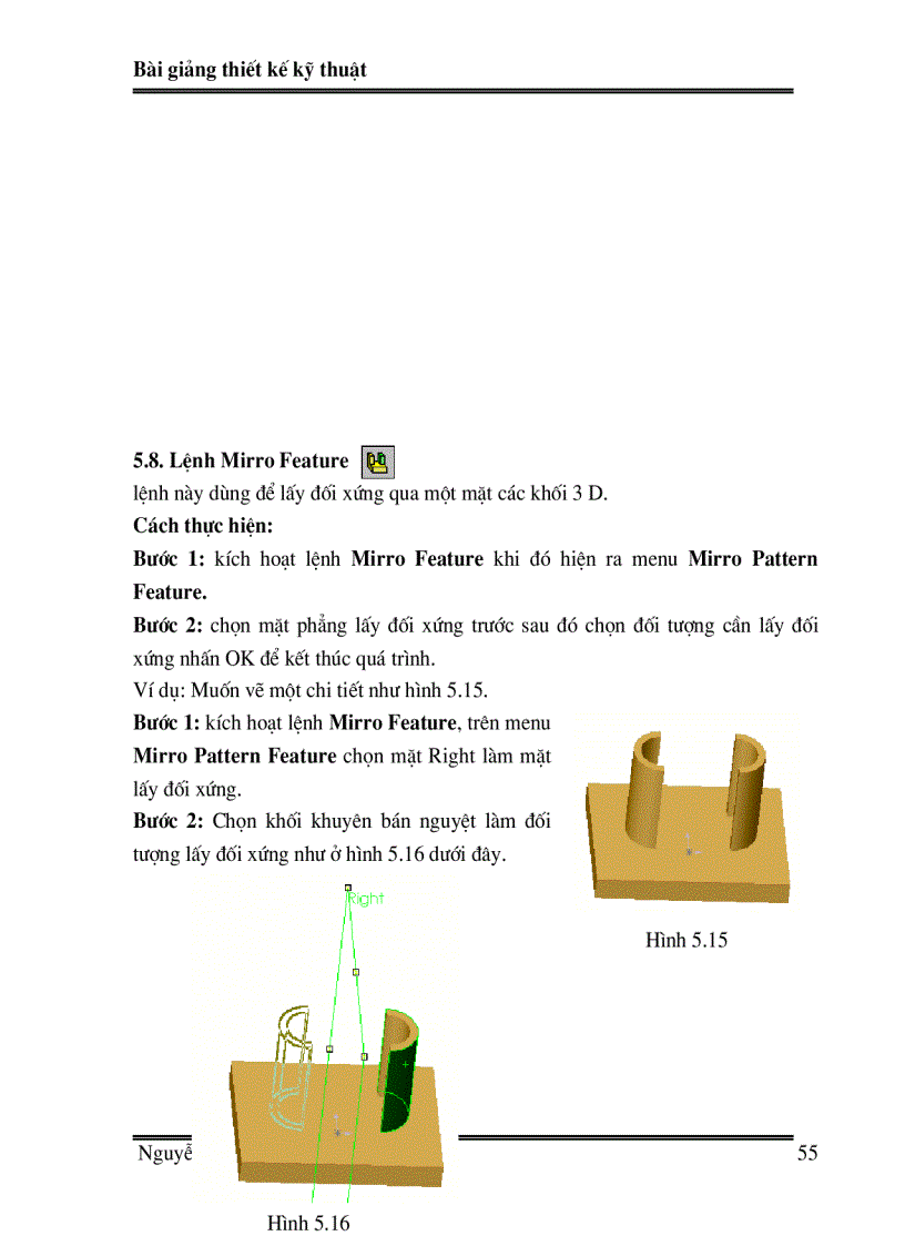 image for page Bai giang SOLIDWORK02 chuong 5