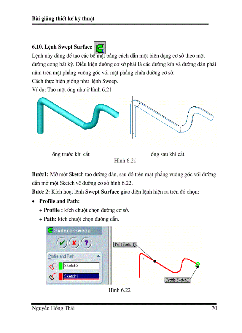image for page Bai giang SOLIDWORK02 chuong 6