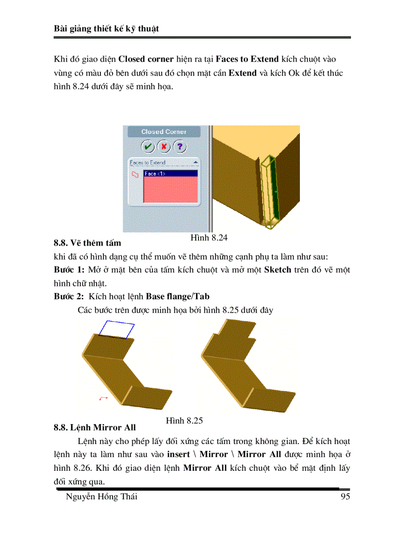 image for page Bai giang SOLIDWORK02 chuong 8