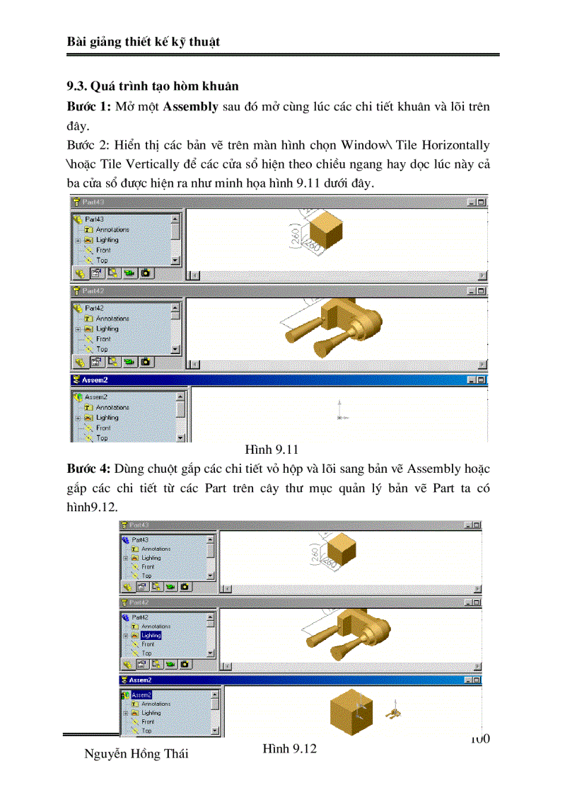 image for page Bai giang SOLIDWORK02 chuong 9