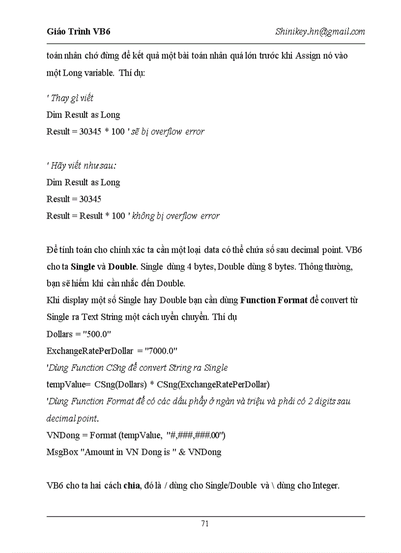 image for page Bai giang VB