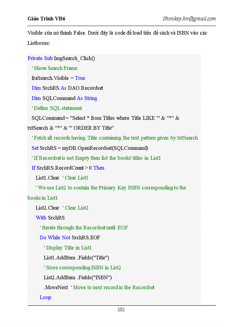 image for page Bai giang VB