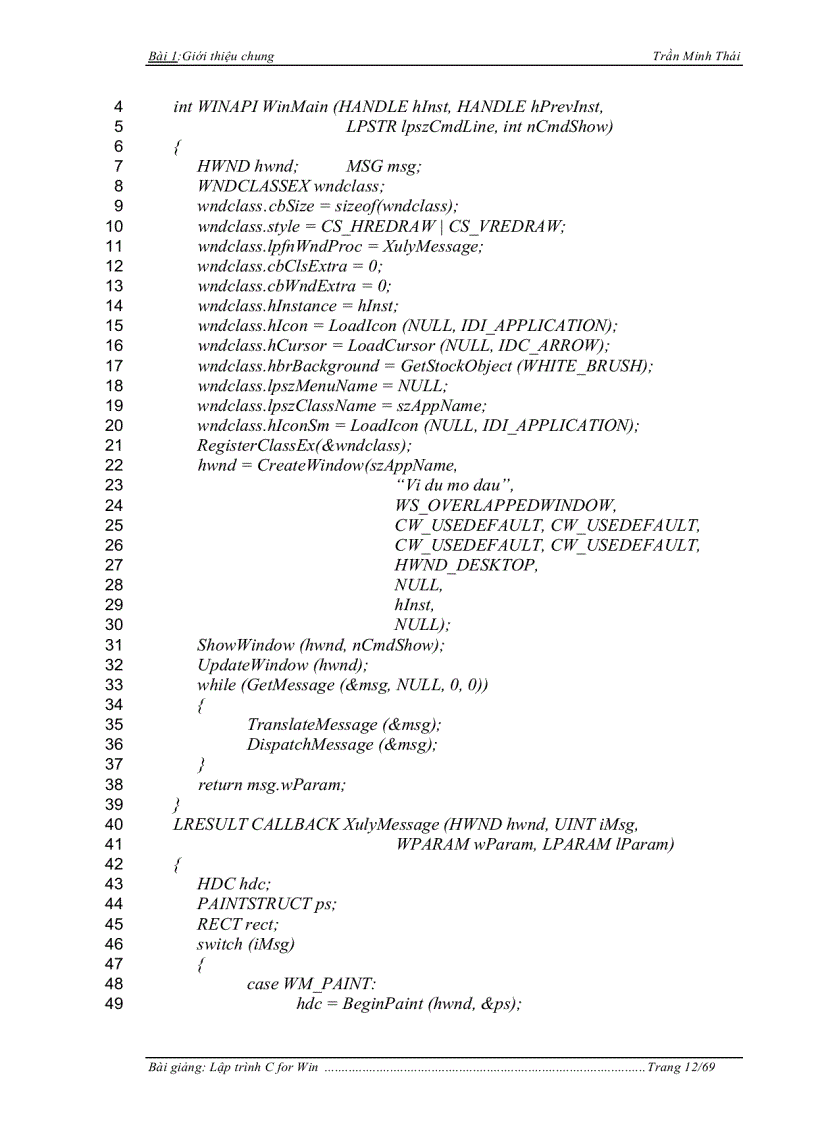 image for page Bai giang vc
