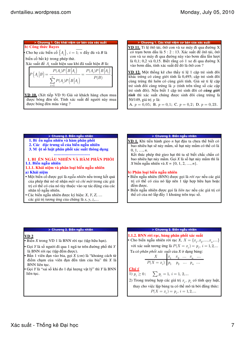 image for page Bài giảng xác suất thầy đoàn vương nguyên dhcn