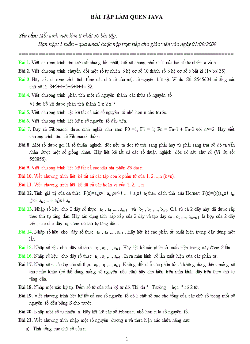 image for page Bai tap JAVA