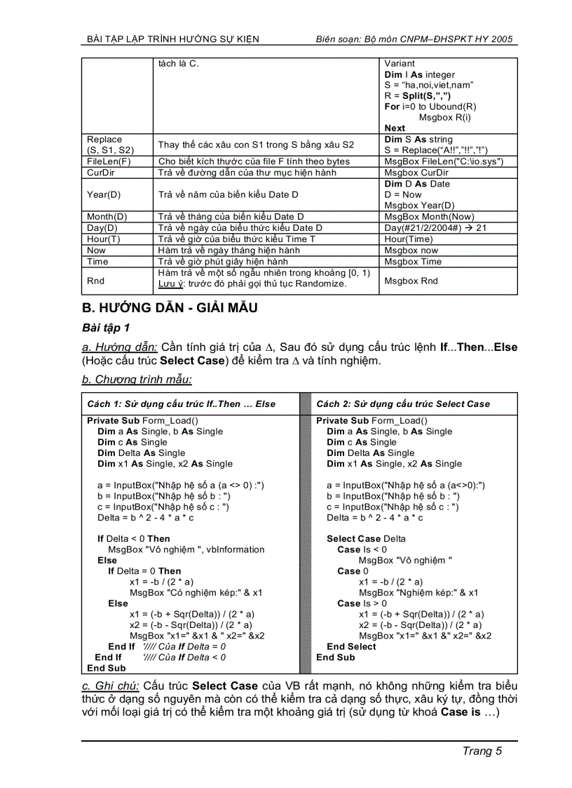 image for page Bài tập lập trình Visual Basic 6 0