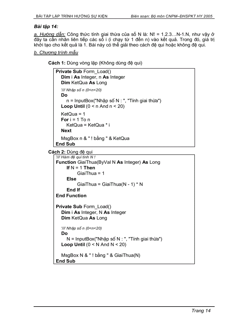 image for page Bài tập lập trình Visual Basic 6 0