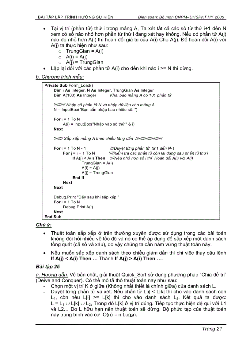 image for page Bài tập lập trình Visual Basic 6 0