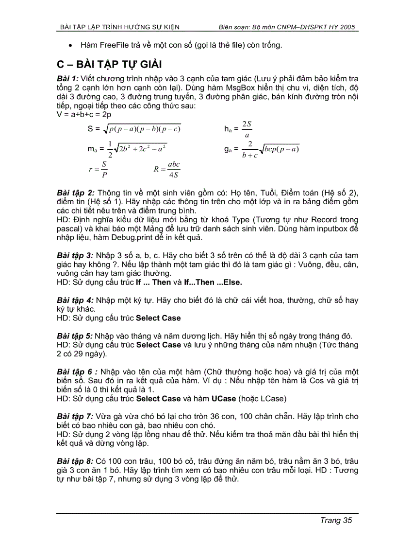 image for page Bài tập lập trình Visual Basic 6 0