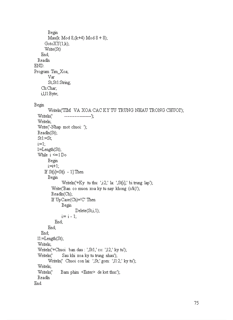 image for page Bài Tập Pascal