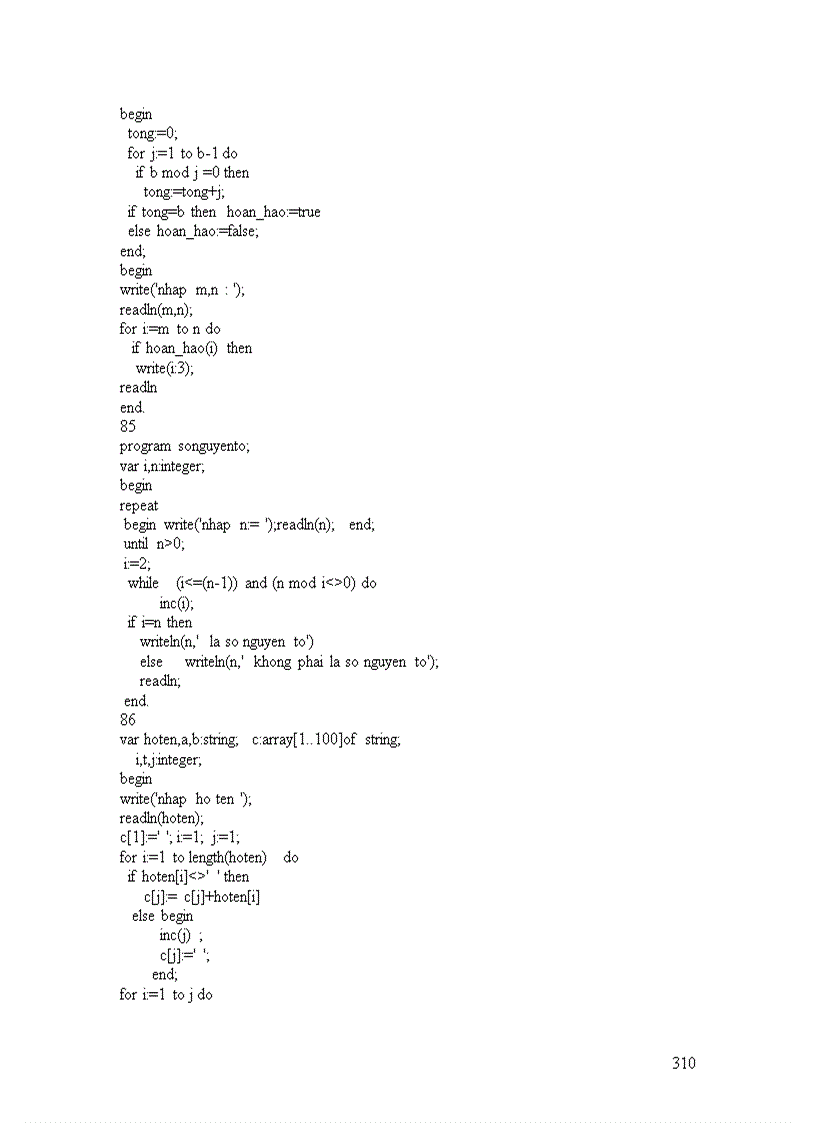 image for page Bài Tập Pascal