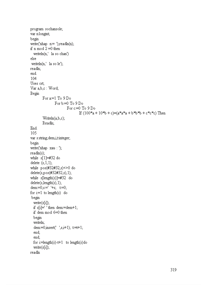 image for page Bài Tập Pascal