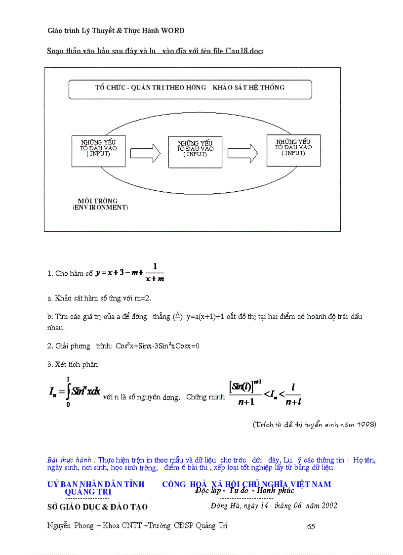 image for page Bài tập thực hành Word