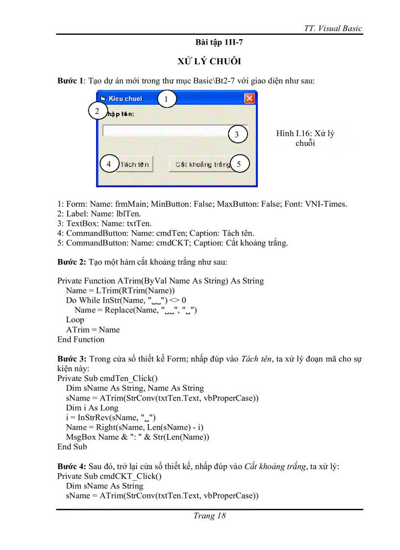 image for page Bài tập visual basic