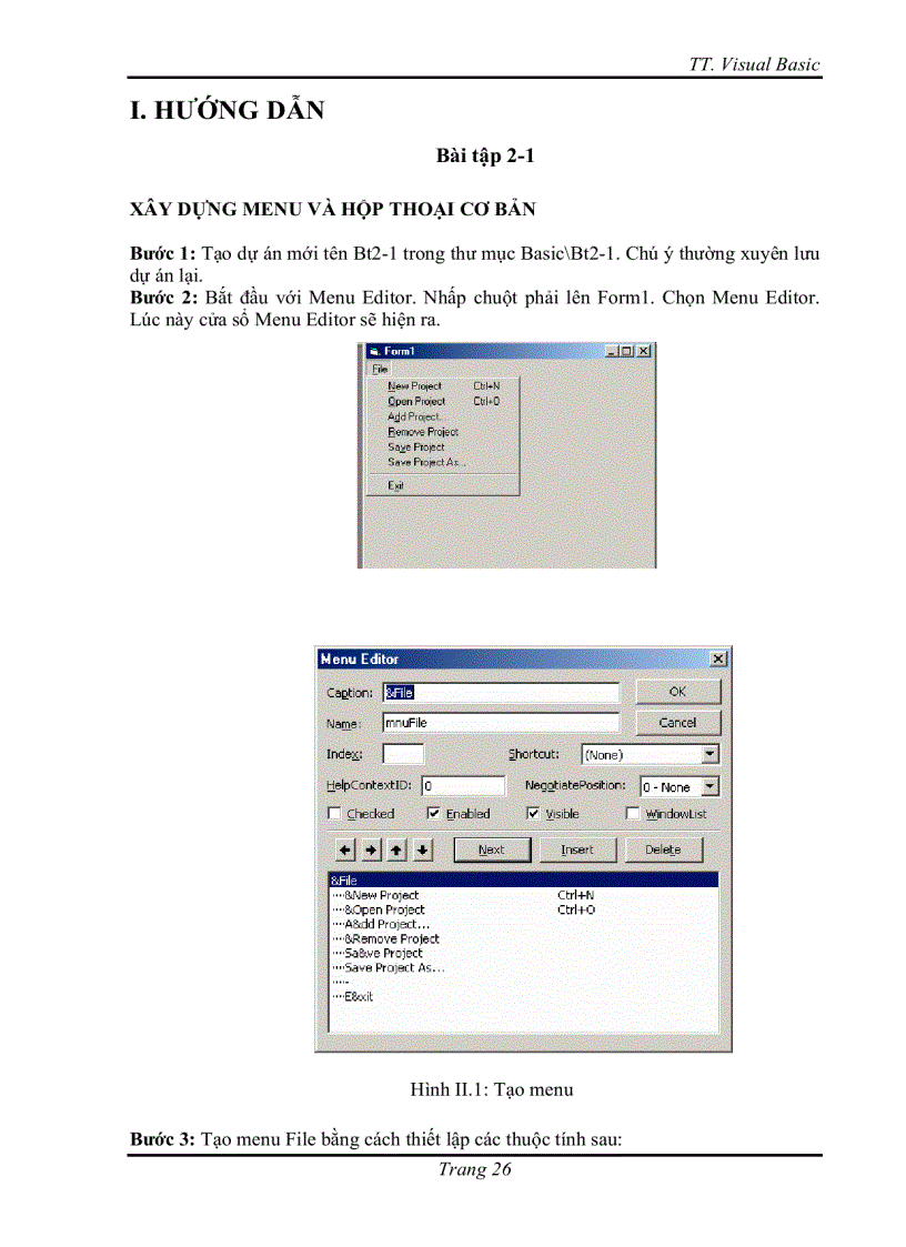 image for page Bài tập visual basic