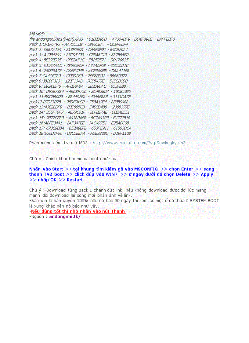 image for page Bản ghost WIN 7 ultimate SP1 64 bít FINAL RMT 7601
