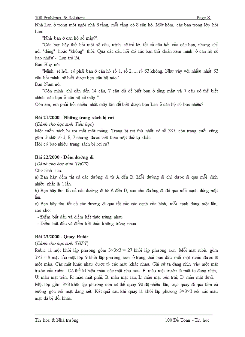 image for page Các đề thi học sinh giỏi hay